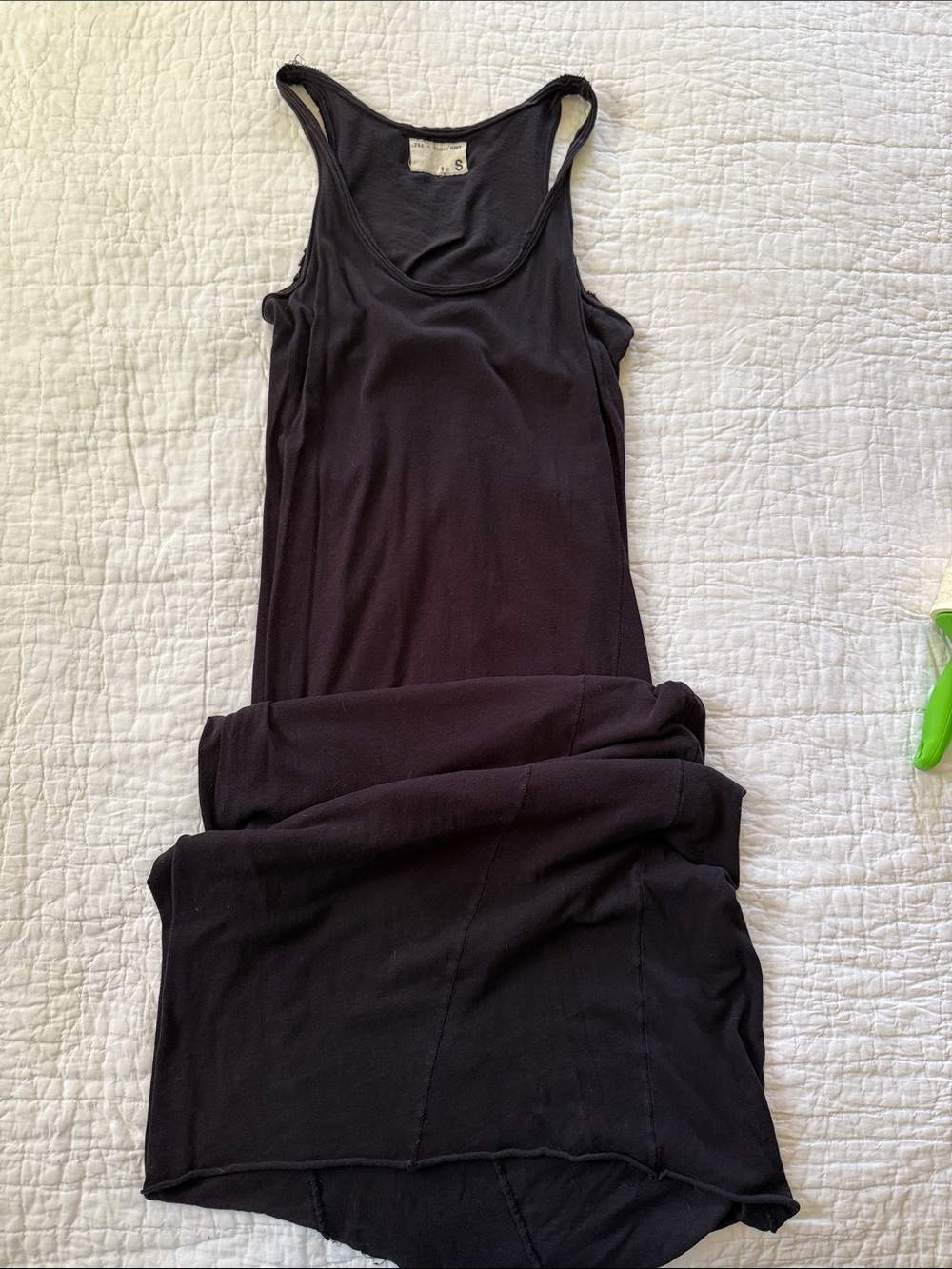 rag & bone Black Tank Maxi Dress - S